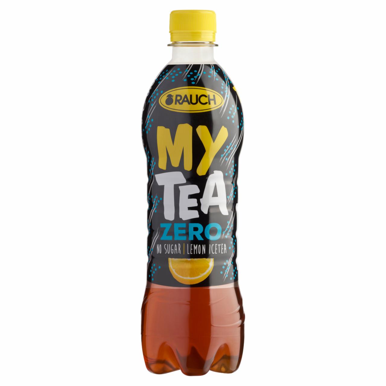 Képek - Rauch My Tea Zero cukormentes ice tea citromos üdítőital fekete teából, édesítőszerekkel 0,5 l