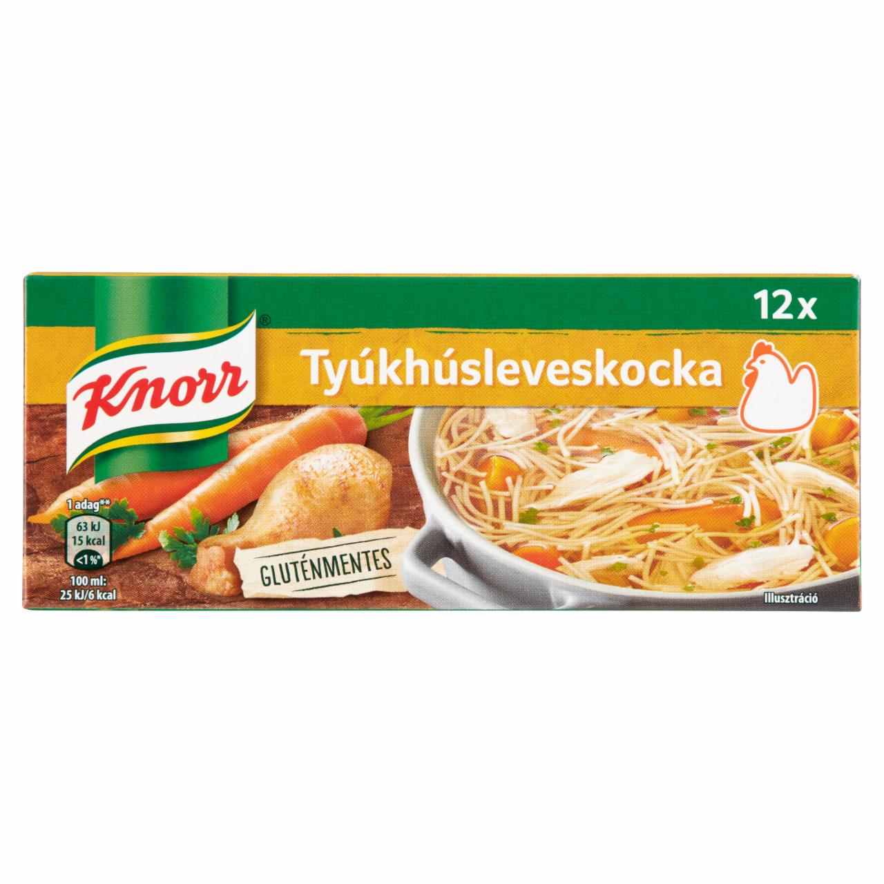 Képek - Knorr tyúkhúsleveskocka 12 x 10 g (120 g)