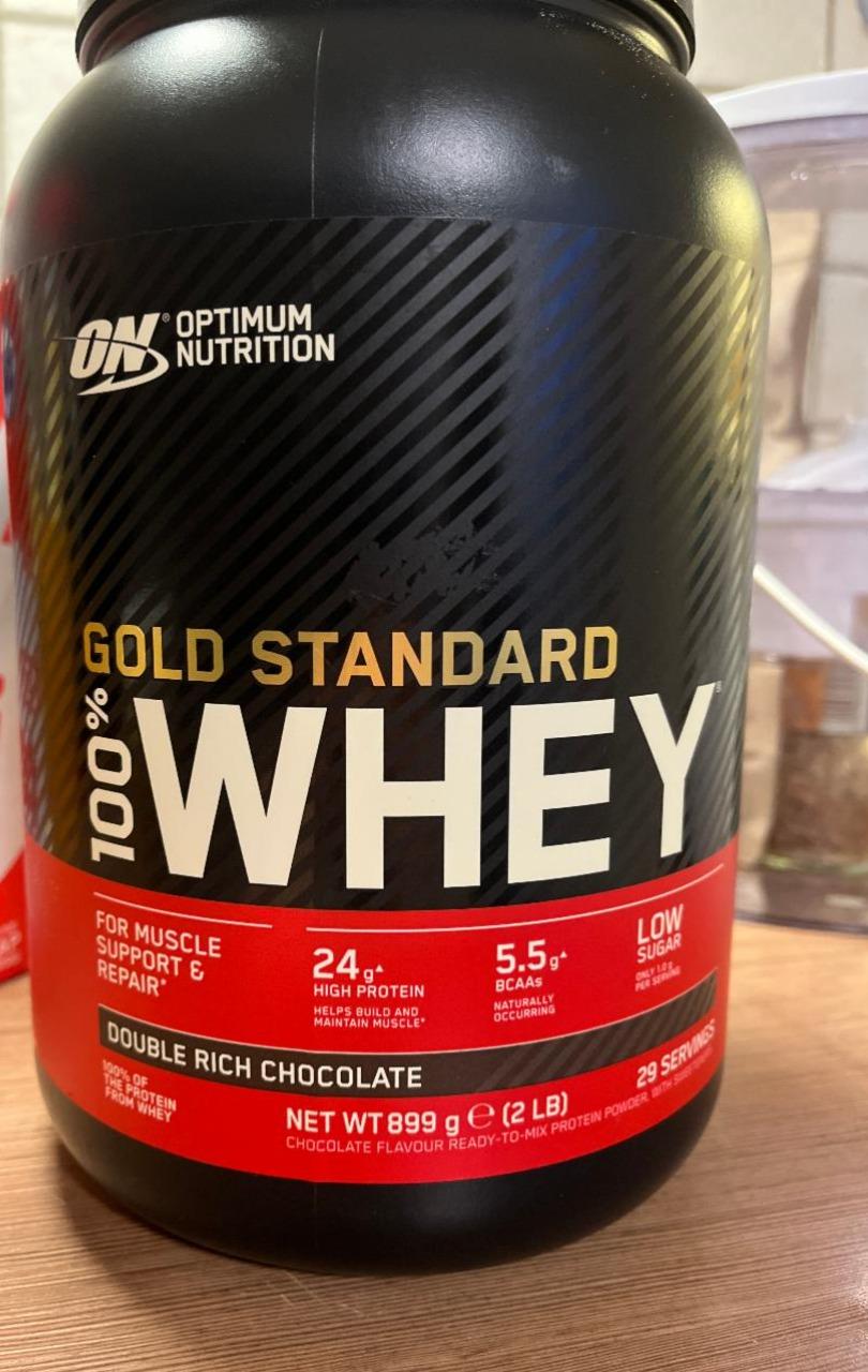Képek - Gold standard 100% whey double rich chocolate Optimum Nutrition