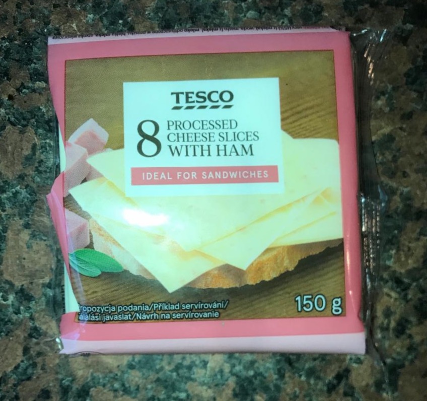 Képek - Tesco szeletelt, ömlesztett, zsíros sajtkészítmény sonkával