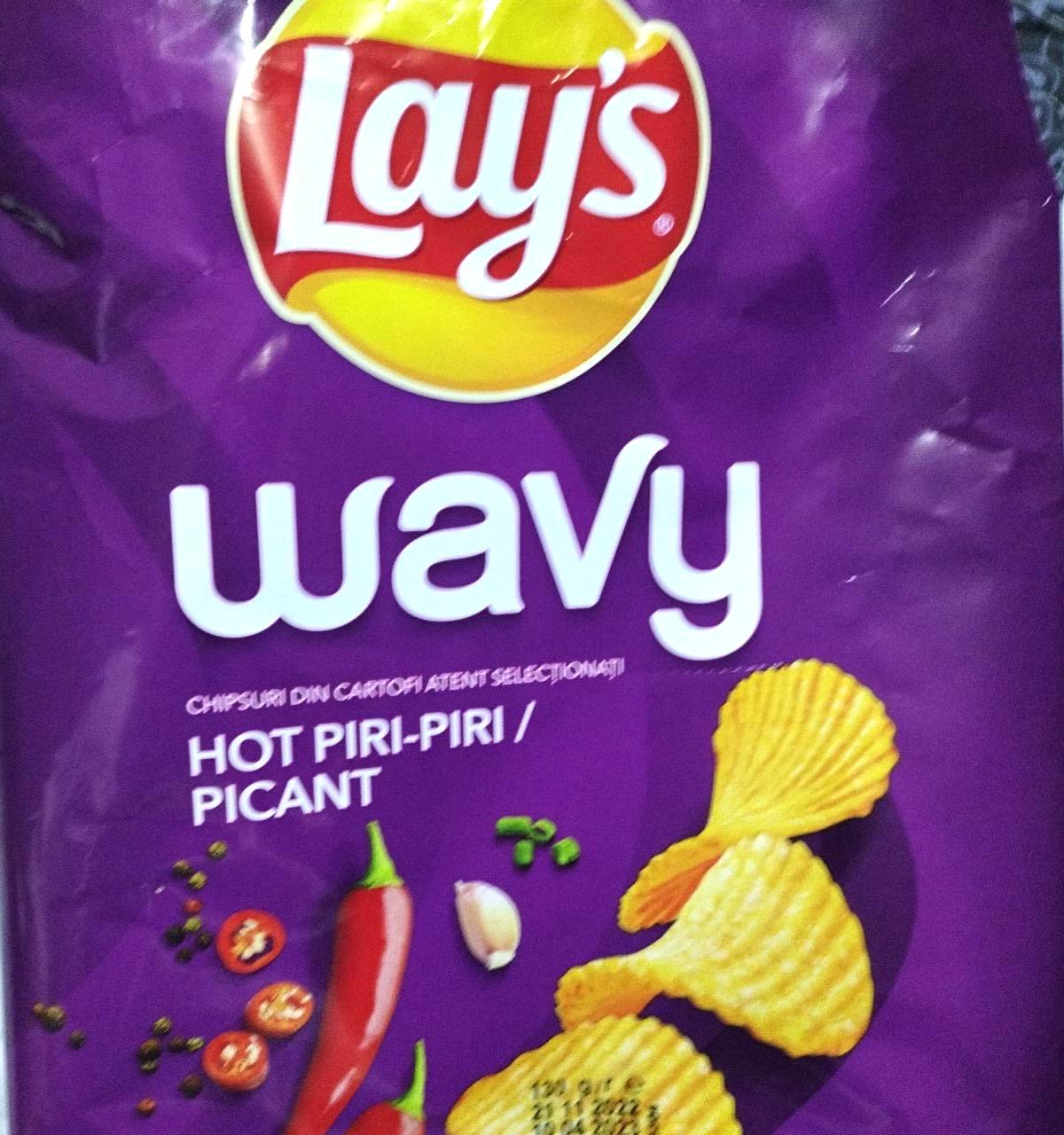 Képek - Wavy hot piri-piri/picant chips Lay's