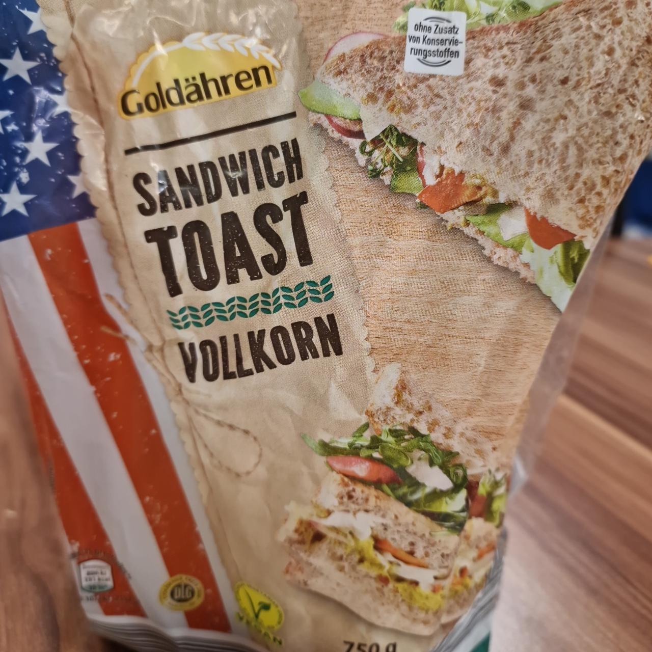 Képek - Sandwich toast Vollkorn Goldhären
