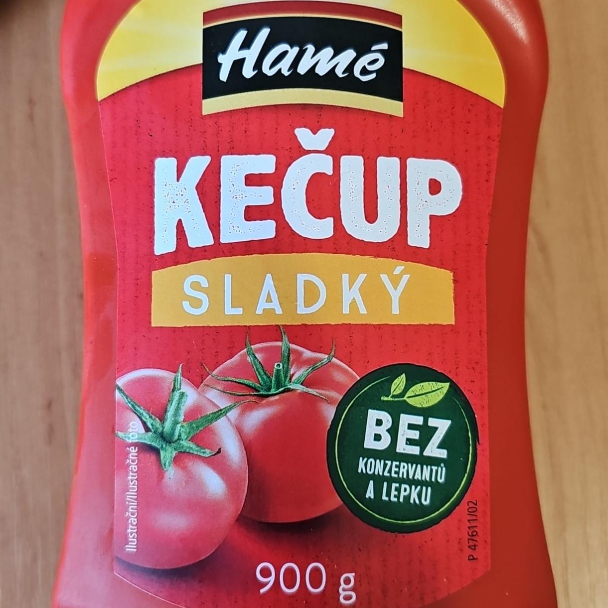 Képek - Kečup sladký bez konzervantů a lepku Hamé