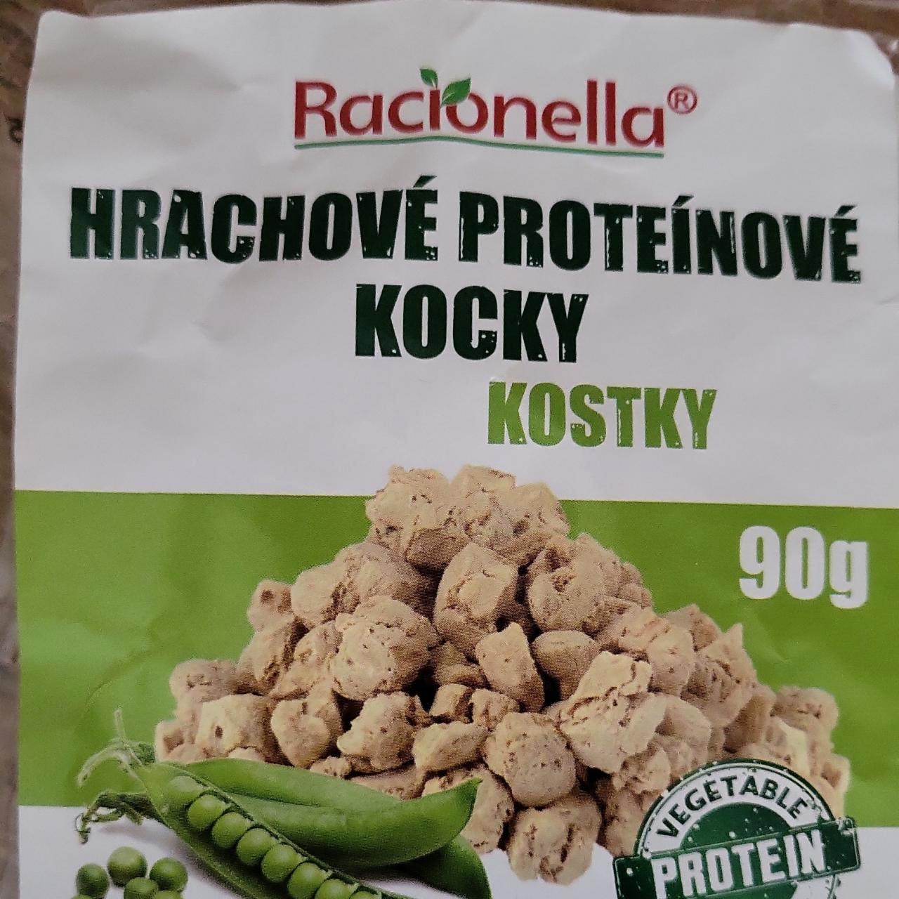 Képek - Hrachové proteínové kostky Racionella