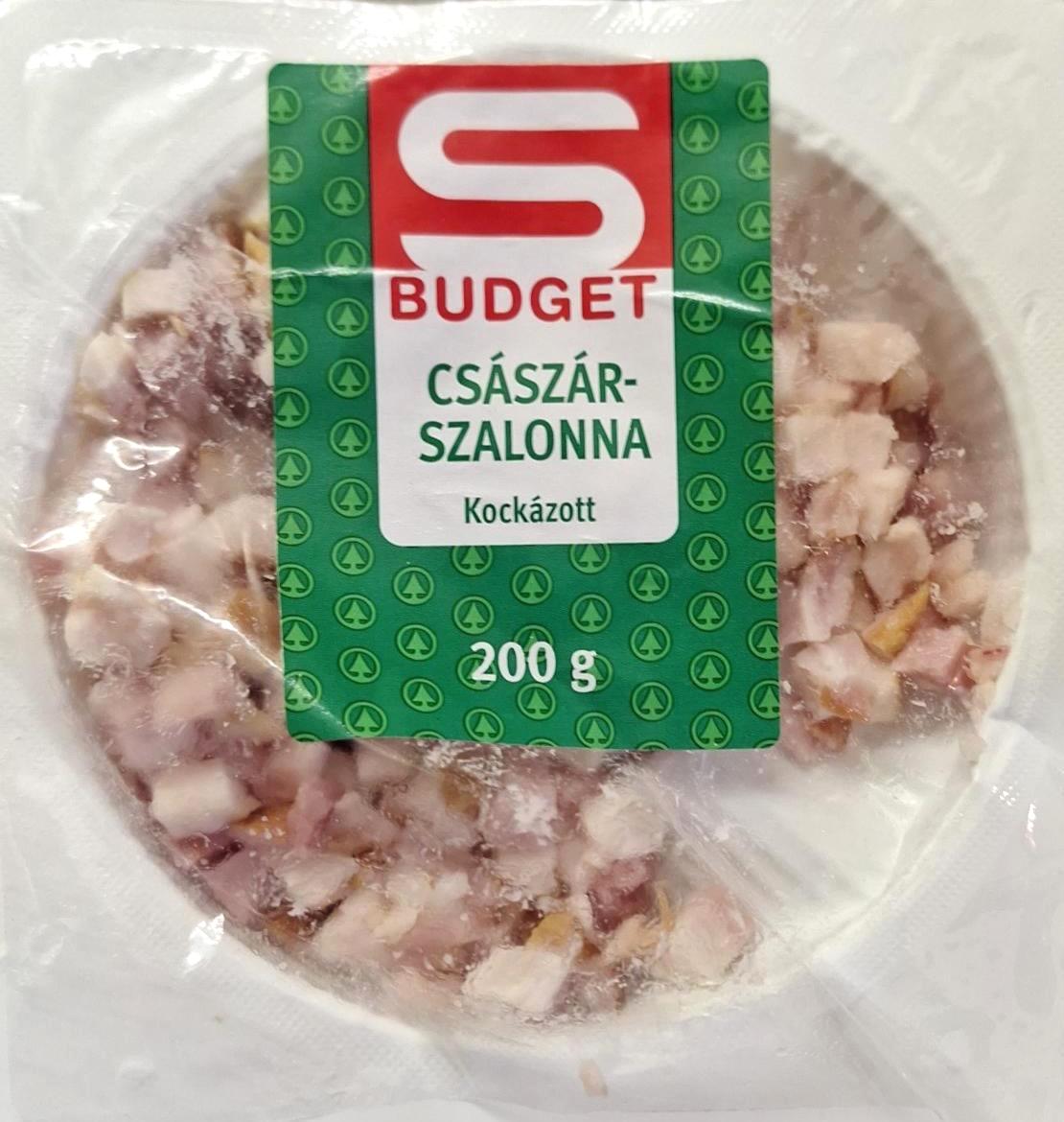 Képek - Császárszalonna kockázott S Budget