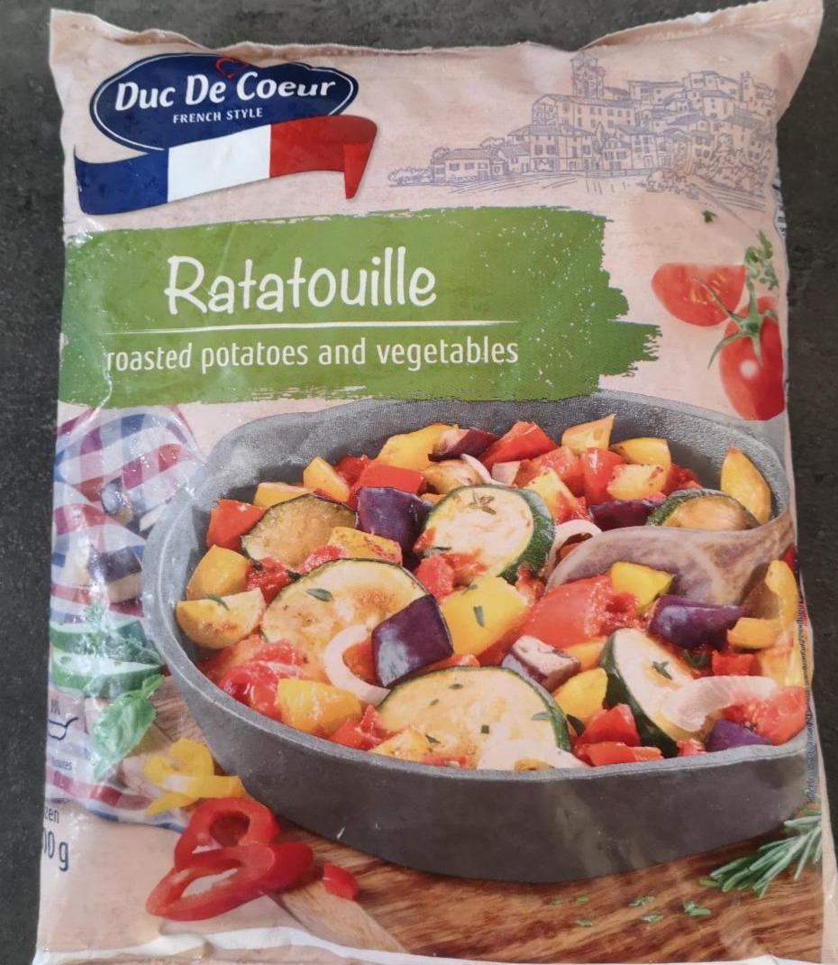 Képek - Ratatouille zöldségkeverék elősütött burgonyával gyorsfagyasztott Duc De Coeur