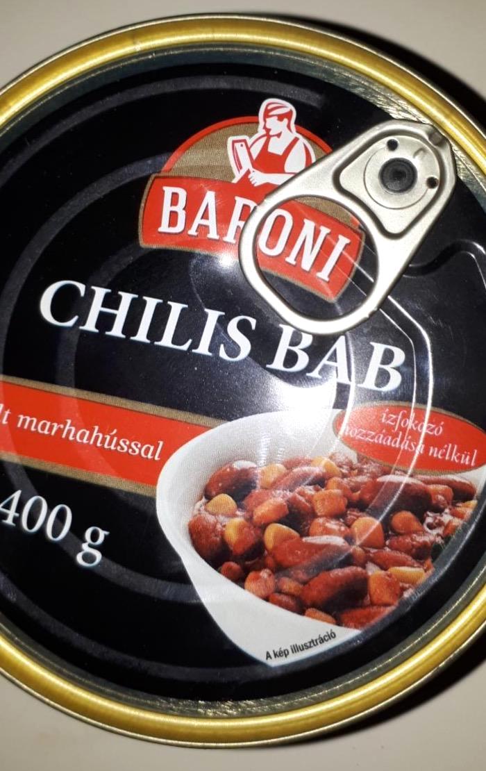 Képek - Chilis bab, darált marhahússal Baroni