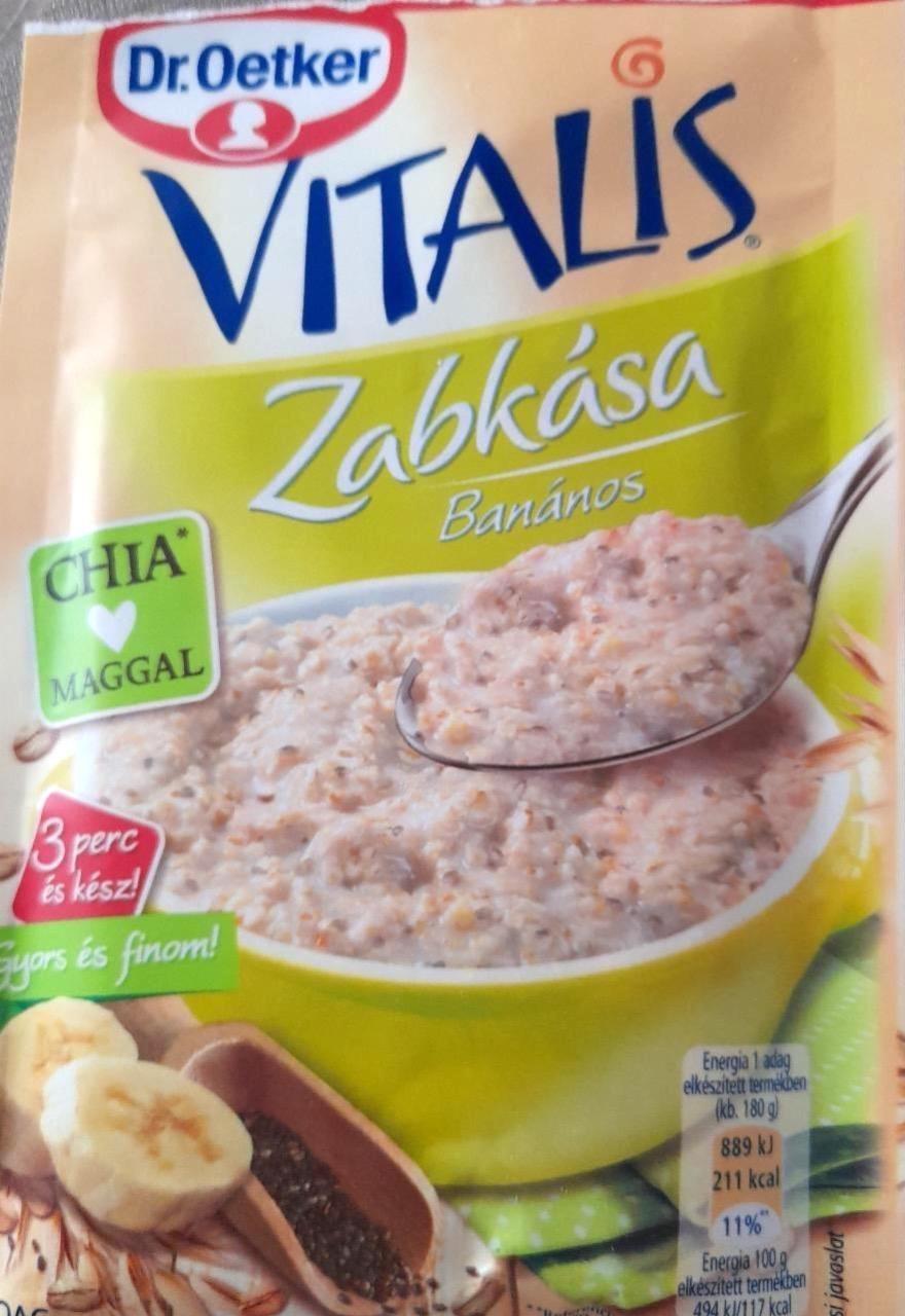 Képek - Vitalis banános zabkása Dr.Oetker