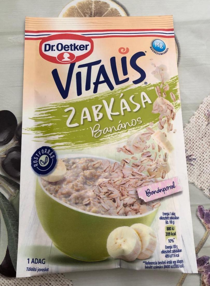 Képek - Vitalis banános zabkása Dr.Oetker