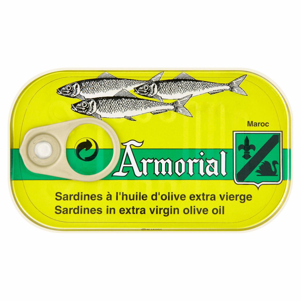 Képek - Armorial szardínia olíva olajban 120 g
