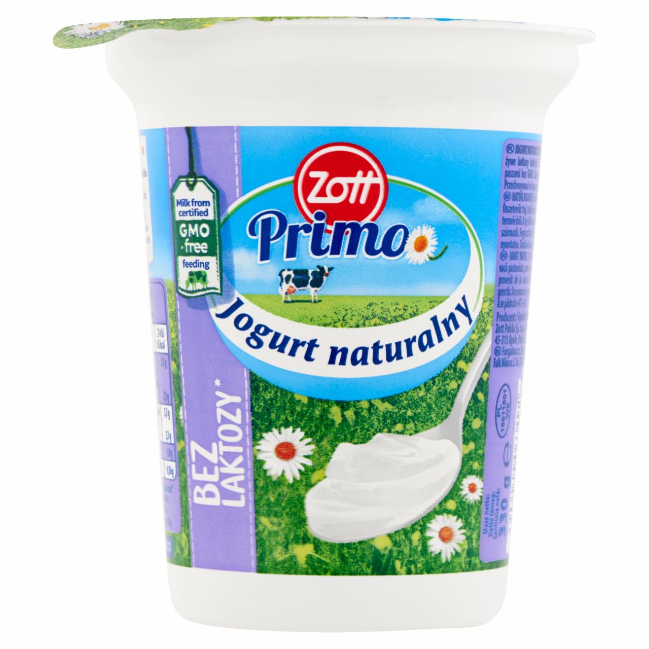 Képek - Zott Primo élőflórás natúr joghurt 330 g