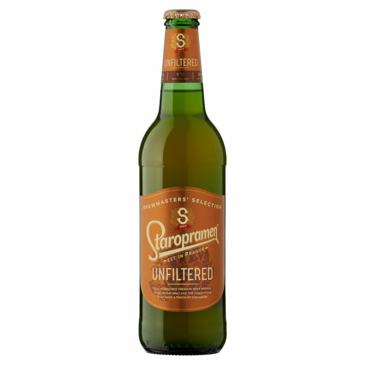 Képek - Staropramen Unfiltered minőségi világos, szűretlen sör 5% 0,5 l