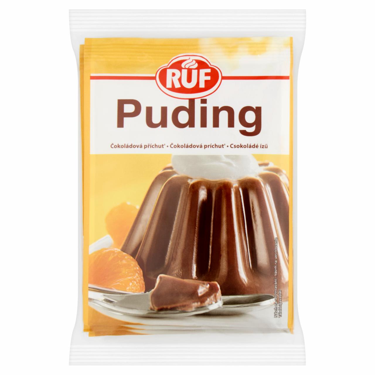 Képek - RUF csokoládé ízű pudingpor 3 x 41 g
