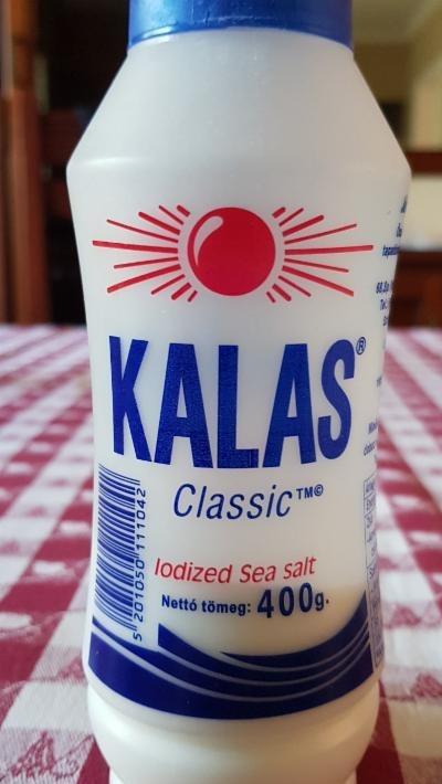 Képek - Classic jódozott görög tengeri só Kalas