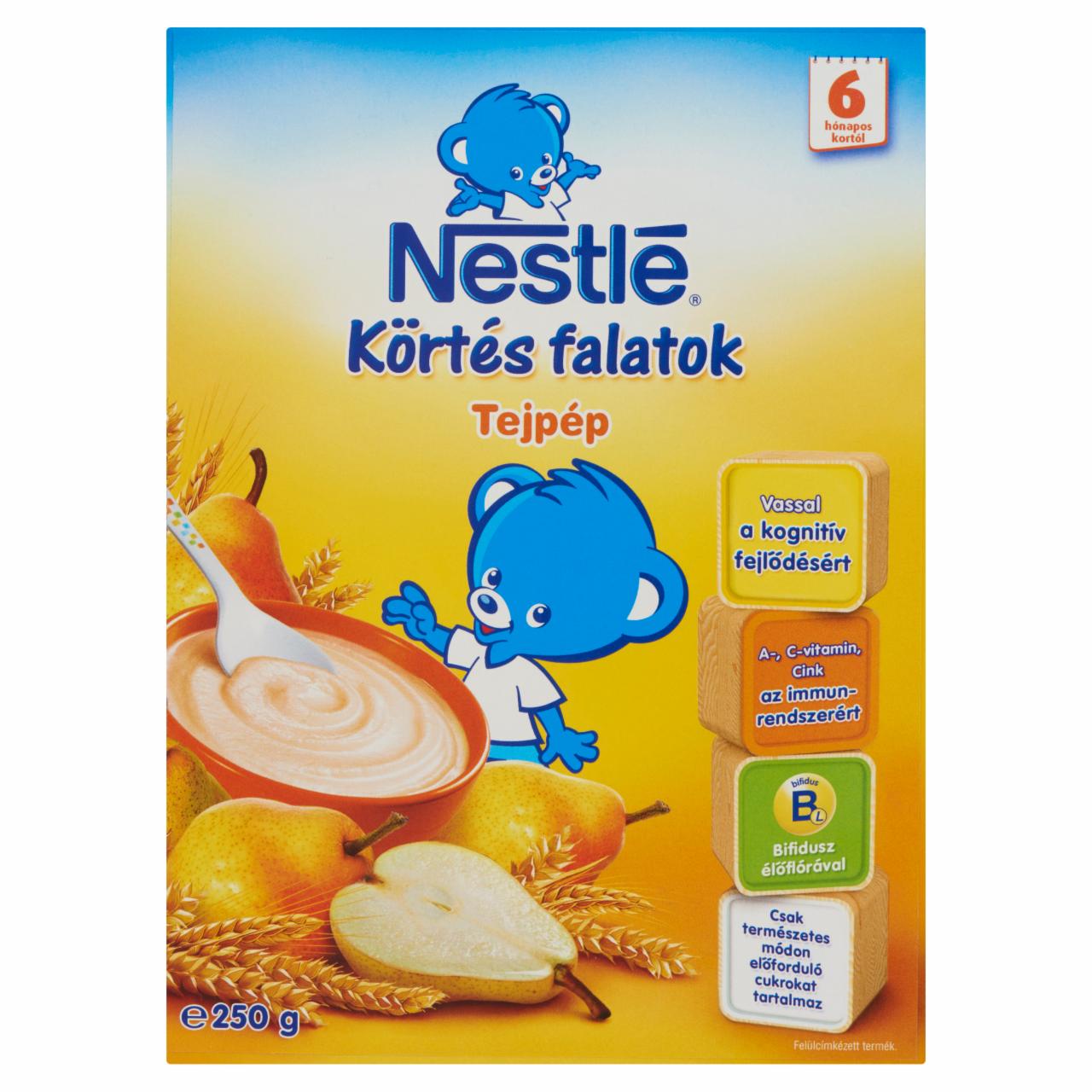 Képek - Nestlé Körtés Falatok körtés tejpép 6 hónapos kortól 250 g