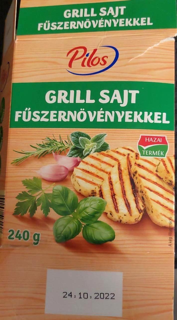 Képek - Grillsajt zöld fűszernövényekkel Pilos