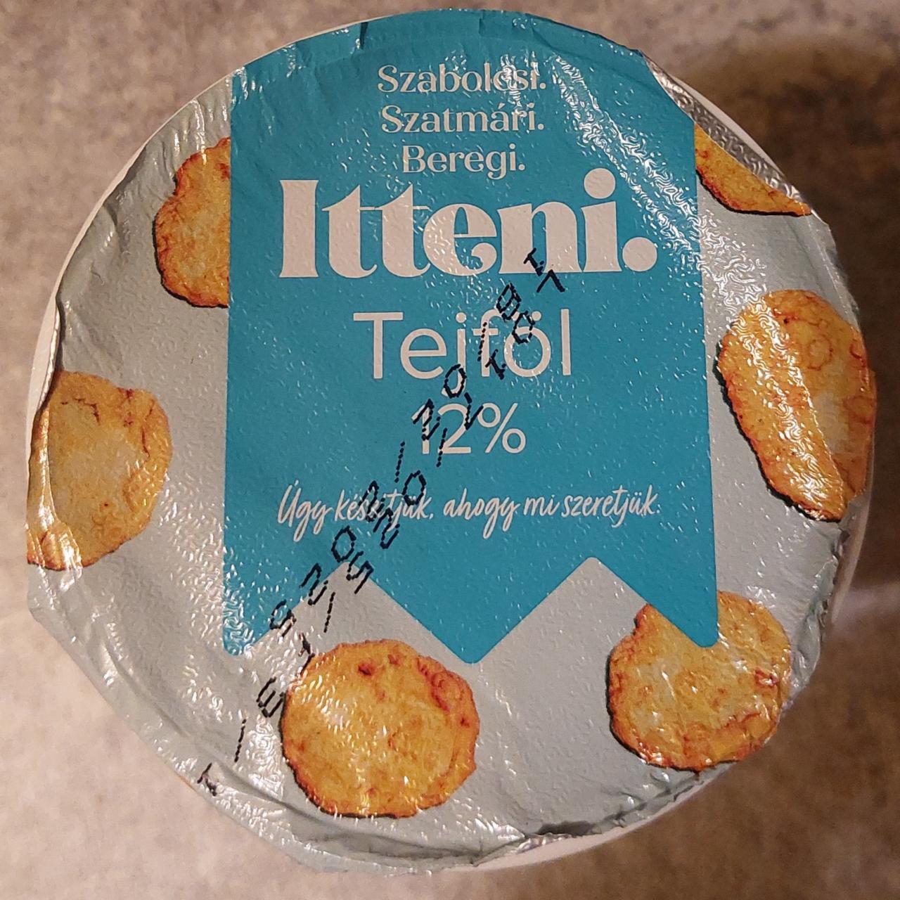 Képek - Itteni tejföl 12% Szabolcsi Szatmári Beregi