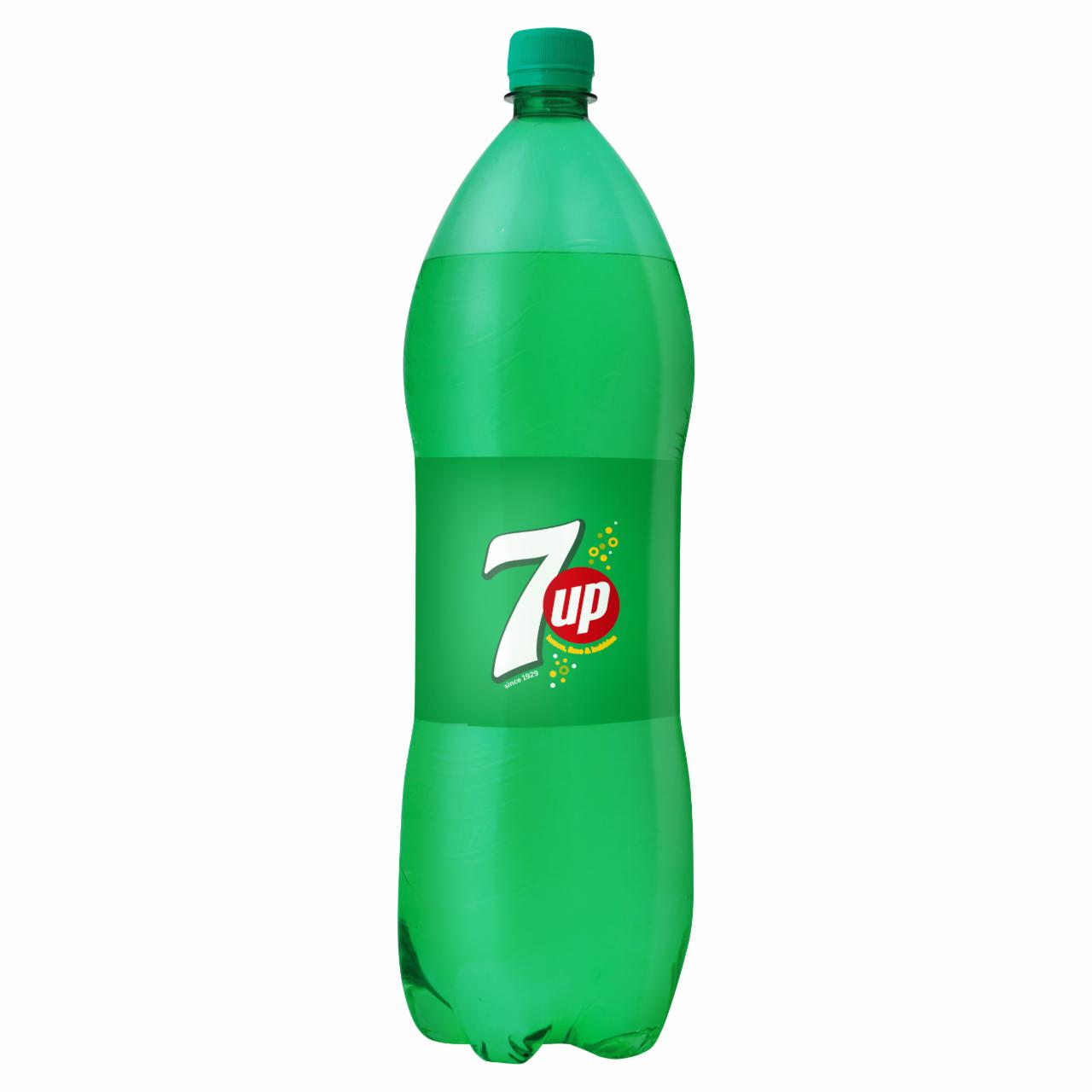 Képek - 7UP citrus aromákkal ízesített szénsavas üdítőital cukorral és édesítőszerrel 1,75 l