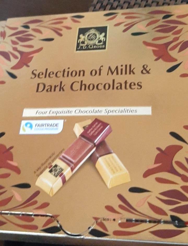 Képek - Selection of milk&dark chocolates J.D.Gross