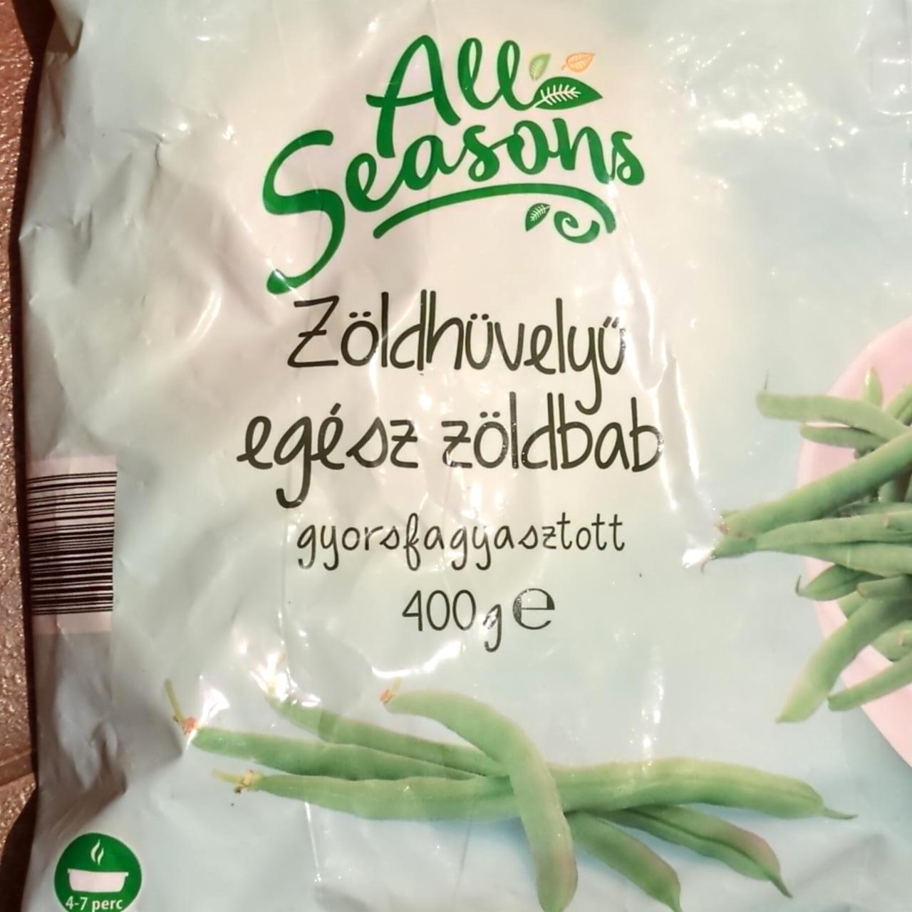 Képek - Zöldhüvelyű egész zöldbab All Seasons