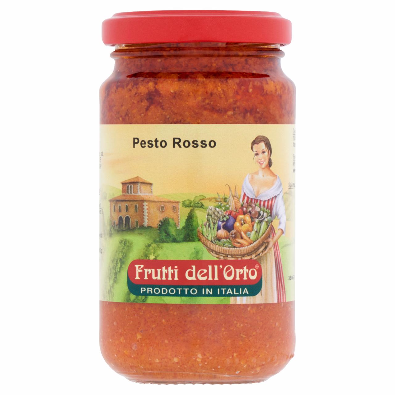 Képek - Frutti dell'Orto Pesto Rosso vörös pesto 190 g