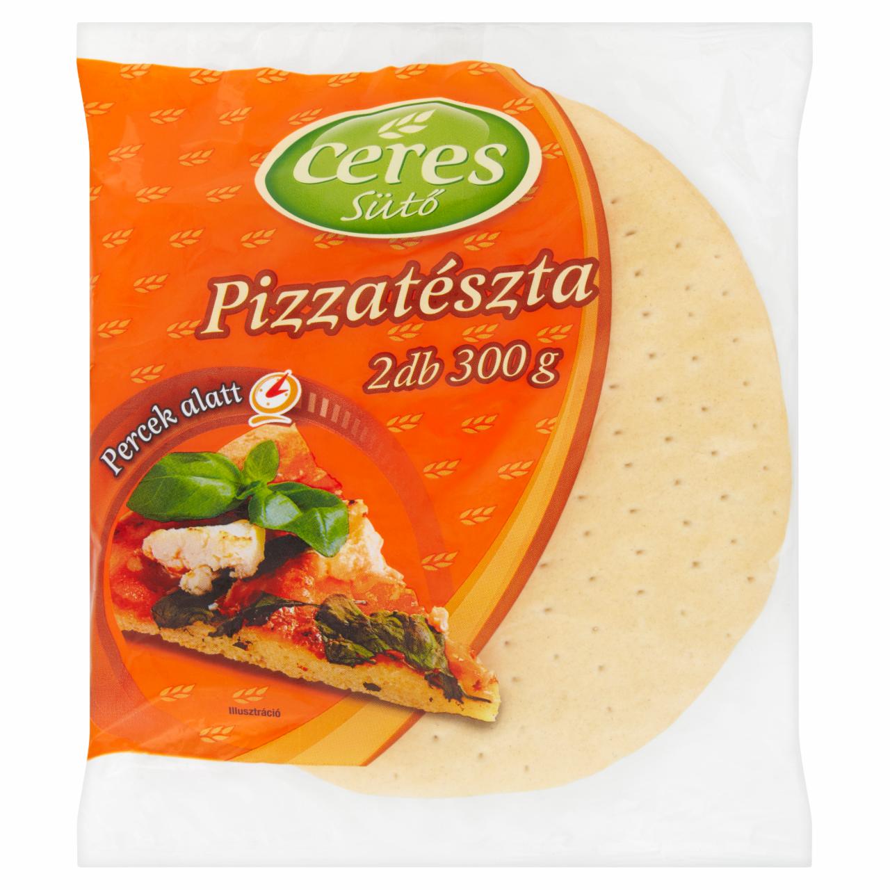 Képek - Ceres Sütő pizzatészta 2 db 300 g