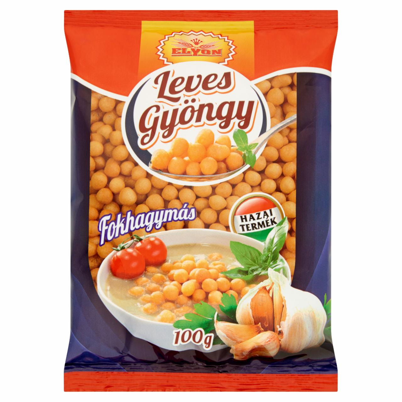 Képek - Elyon leves gyöngy fokhagymás ízesítéssel 100 g