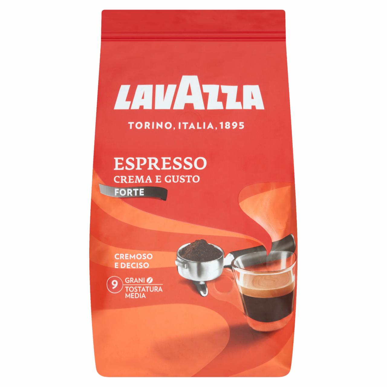 Képek - Lavazza Crema e Gusto Forte pörkölt szemes kávé 1000 g