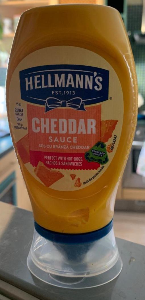 Képek - Hellmann's Cheddar sajtos szósz 250 g