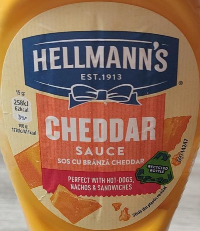 Képek - Cheddar sauce Hellmann's