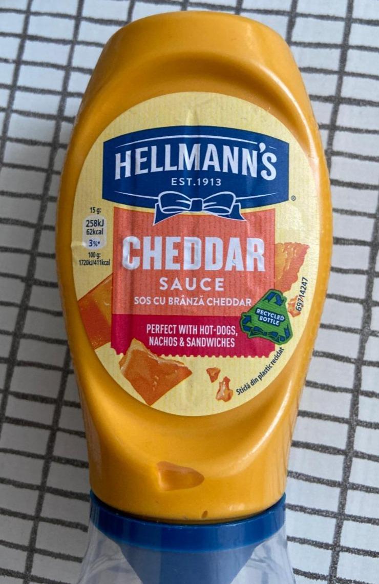 Képek - Hellmann's Cheddar sajtos szósz 250 g