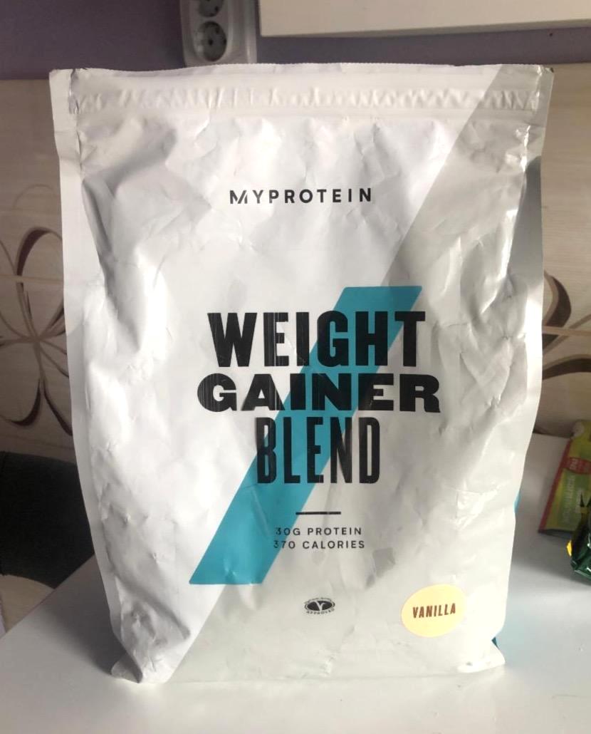 Képek - Weight gainer blend Vanilla MyProtein