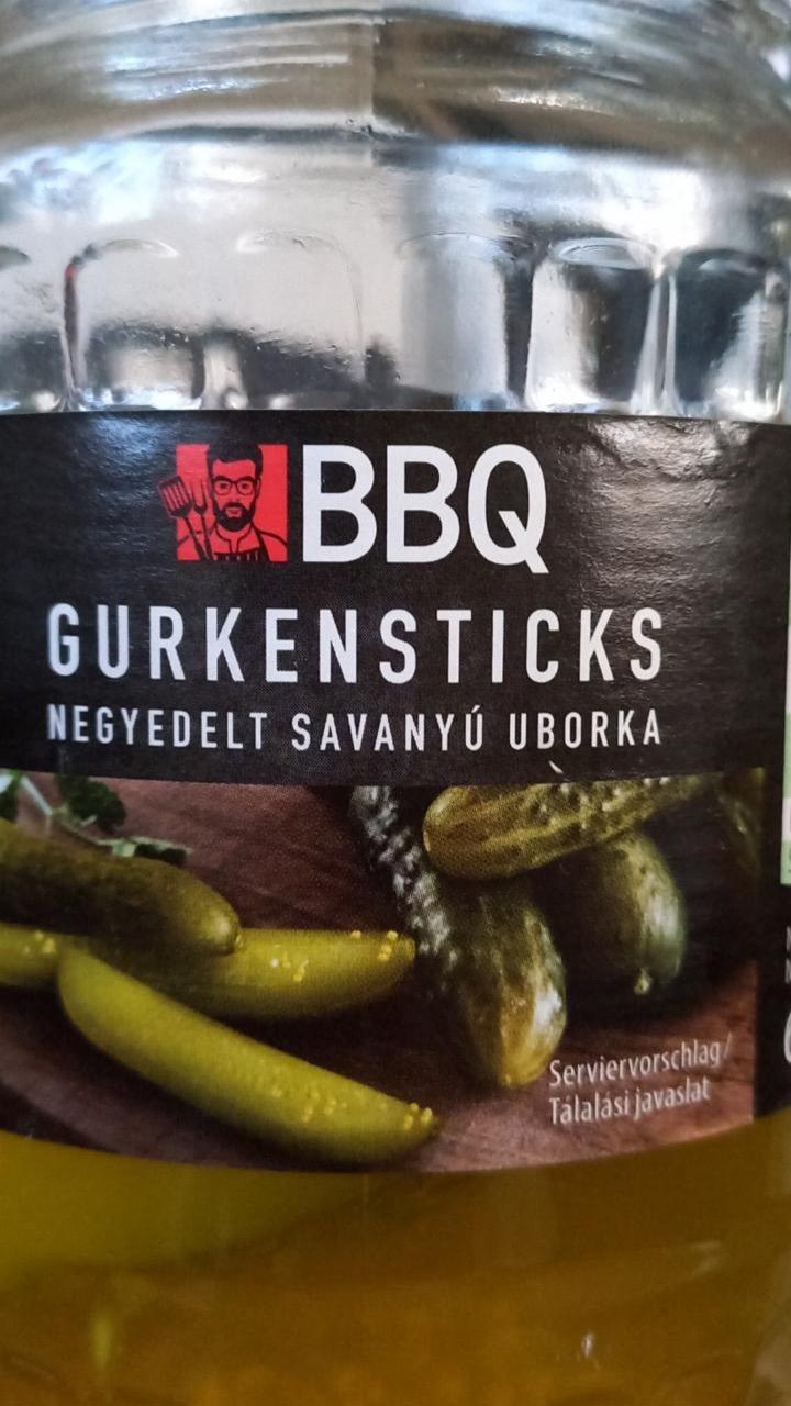 Képek - BBQ Gurkensticks Negyedelt savanyú uborka