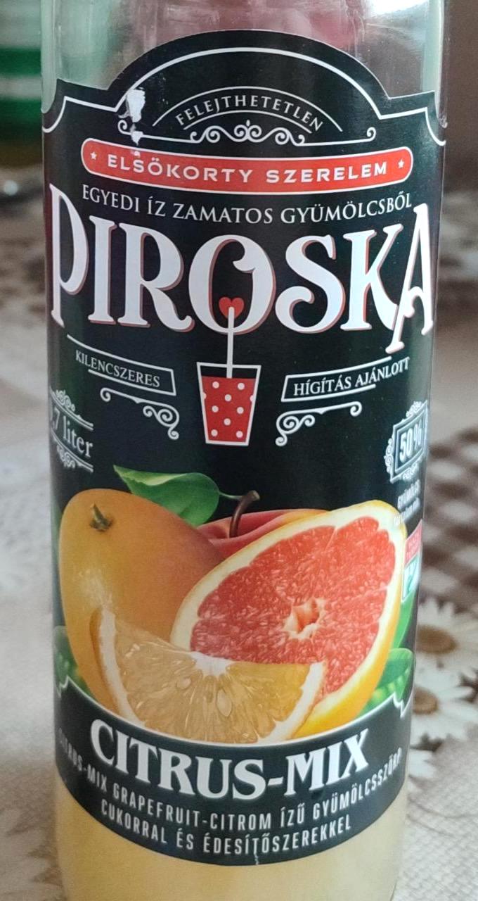 Képek - Citrus-mix gyümölcsszörp Piroska