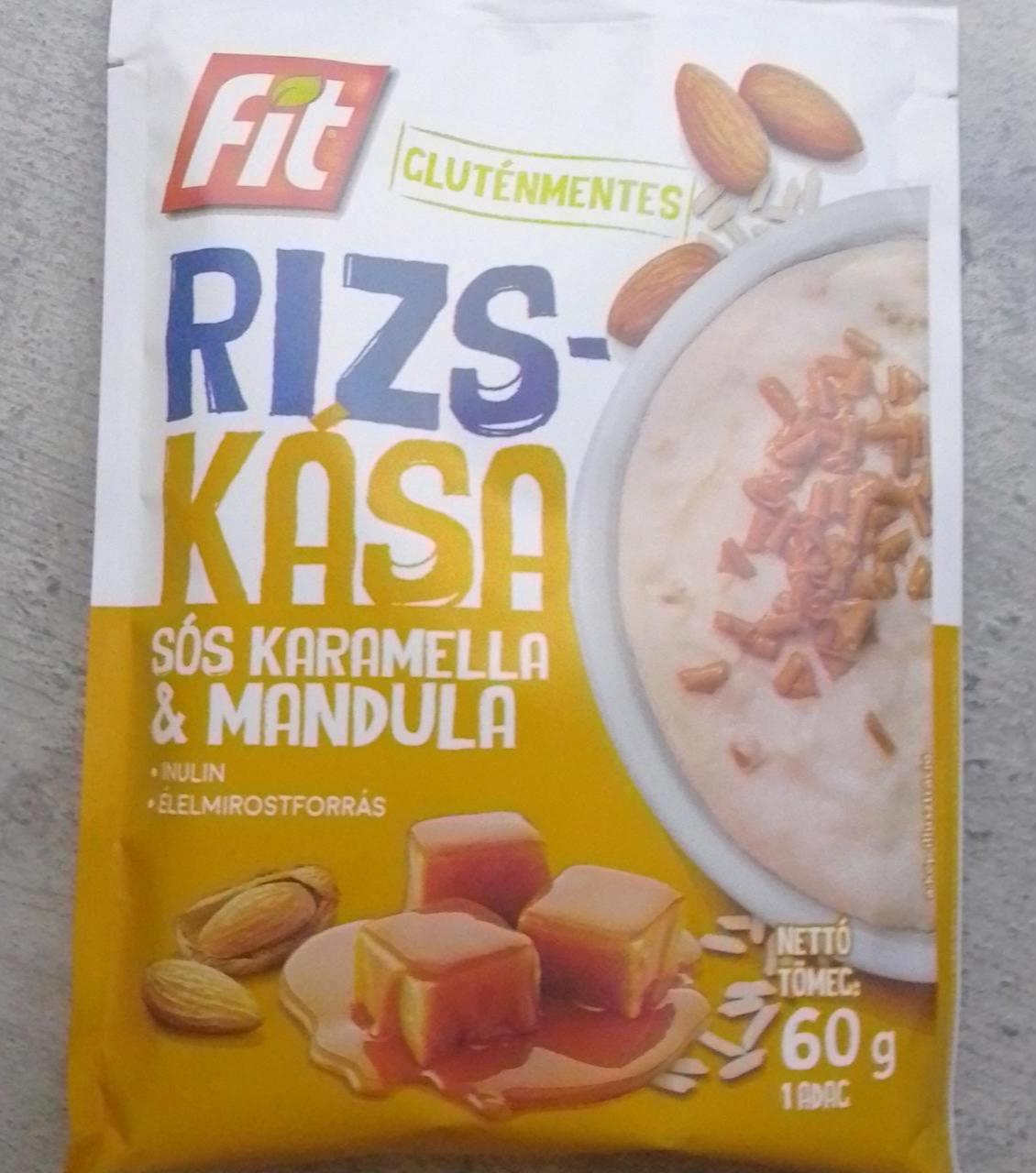 Képek - Rizs kása sós karamella & mandula Fit