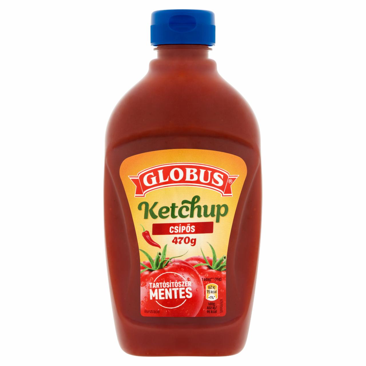 Képek - Globus csípős ketchup 470 g
