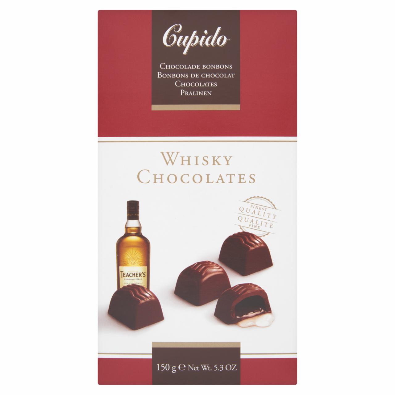 Képek - Cupido Teacher's skót whiskyvel töltött étcsokoládé 150 g