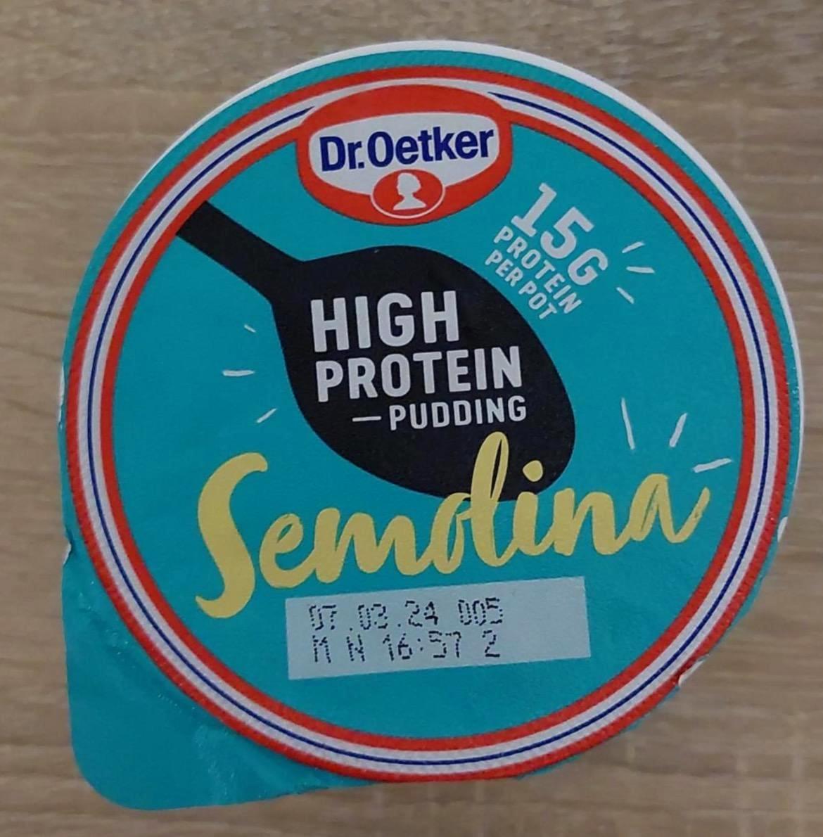 Képek - High protein grízpuding Dr.Oetker