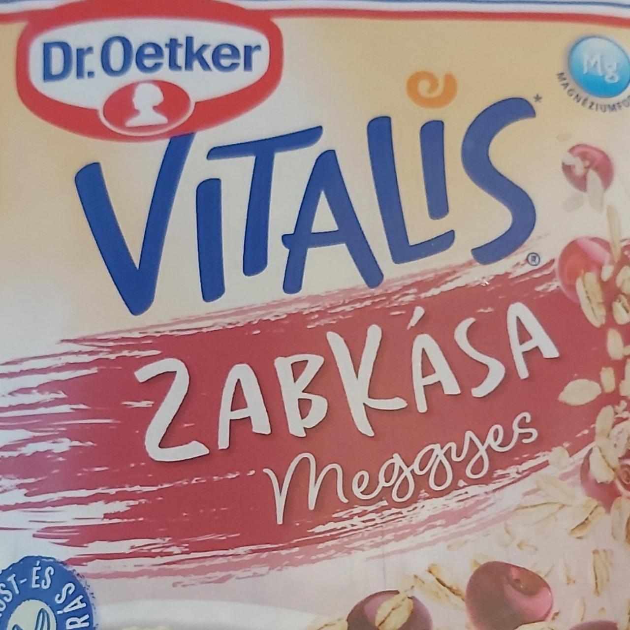 Képek - Vitalis zabkása meggyes Dr.Oetker