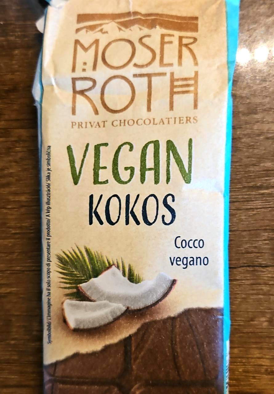 Képek - Vegan Kokos Csokoládé Moser Roth