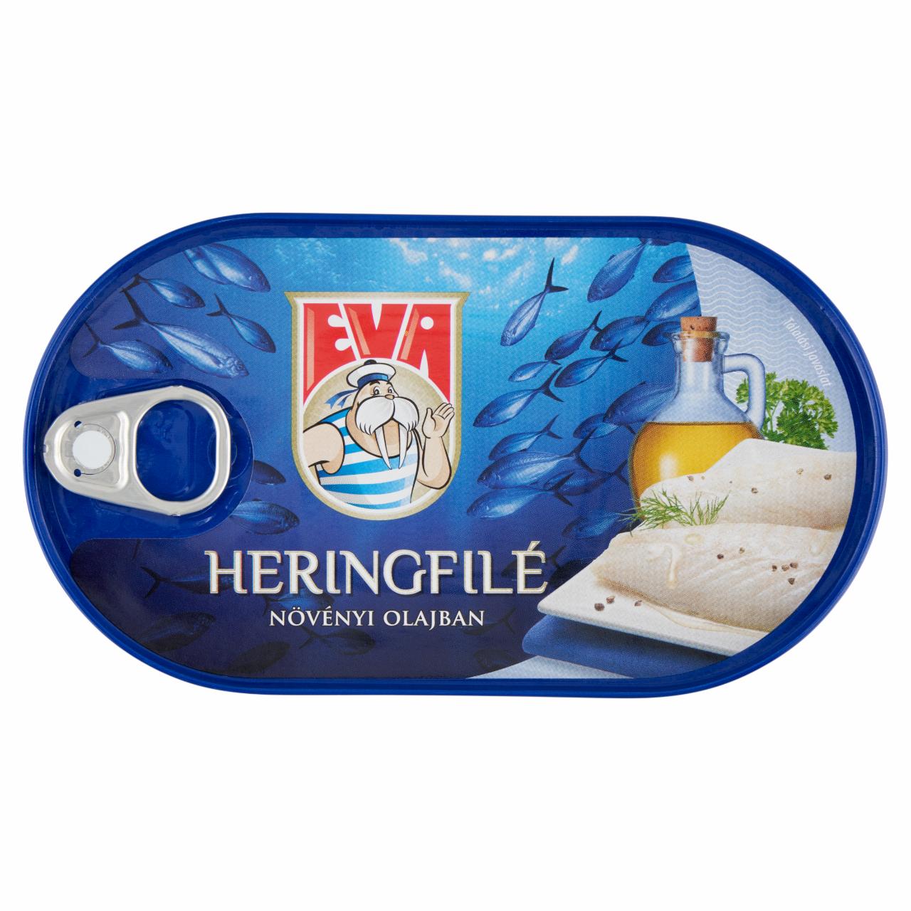 Képek - Eva heringfilé növényi olajban 170 g