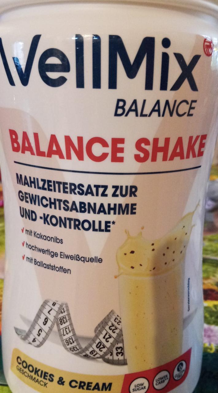 Képek - Balance shake cookies and cream Wellmix