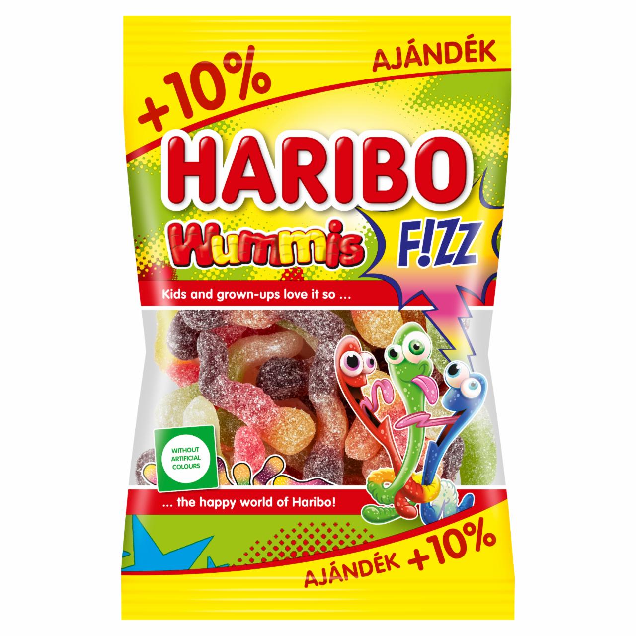 Képek - Haribo Wummis F!zz gyümölcsízű gumicukorka 110 g