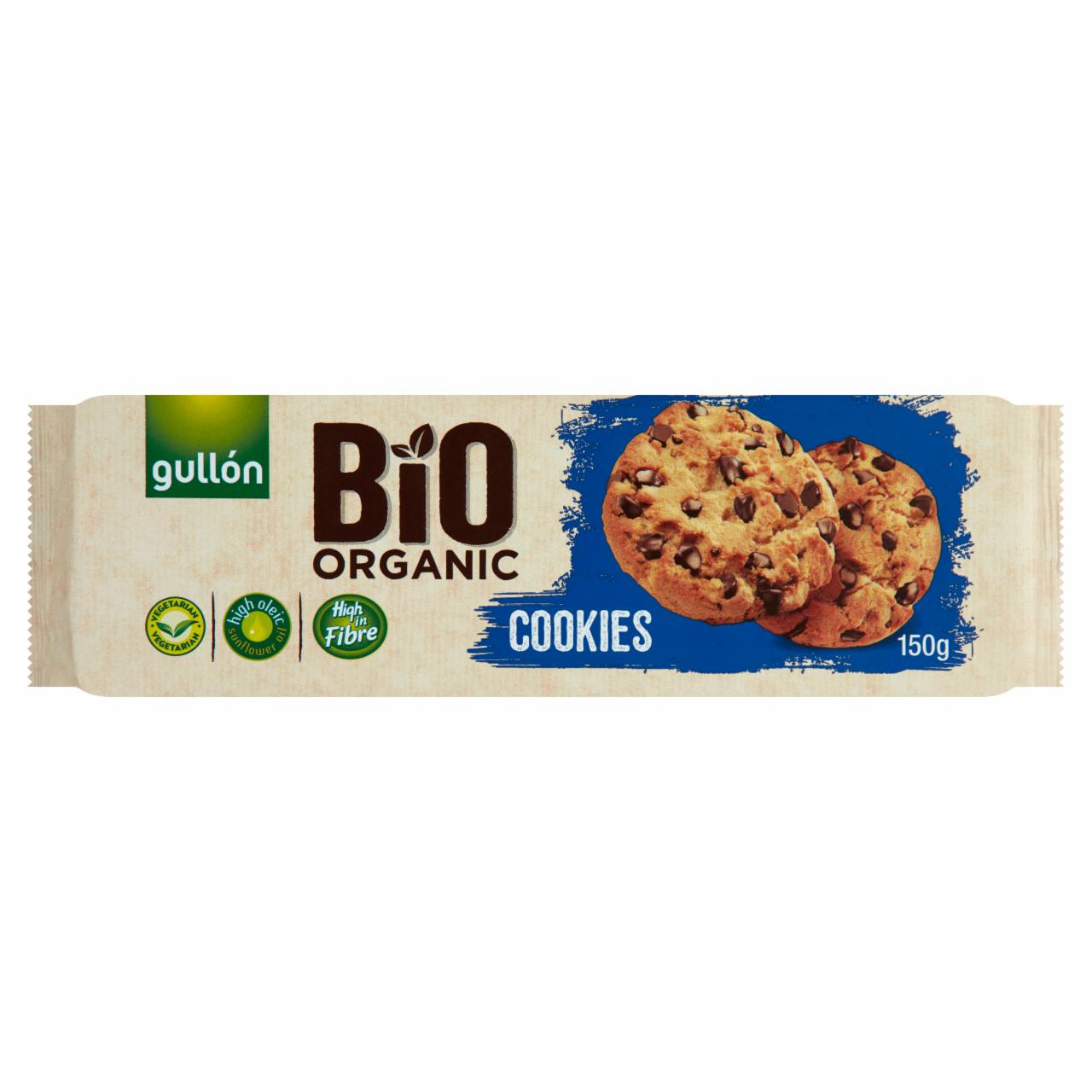 Képek - Gullón BIO keksz csokoládé darabkákkal 150 g