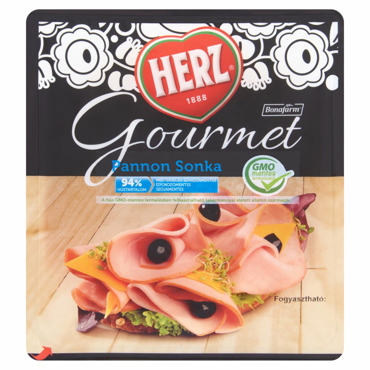 Képek - HERZ Gourmet szeletelt Pannon sonka 100 g