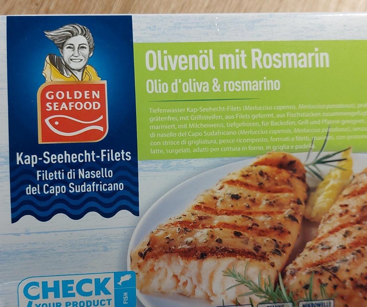 Képek - Olivenöl mit Rosmarin Golden seafood
