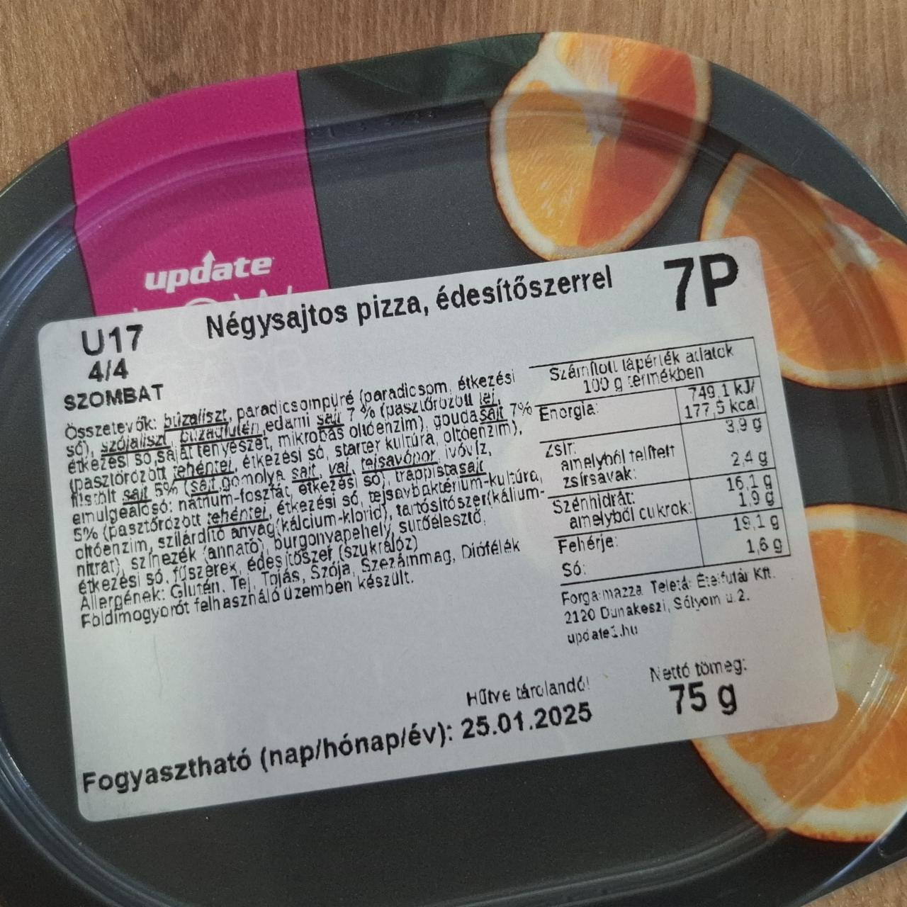 Képek - Négysajtos pizza édesítőszerrel Update
