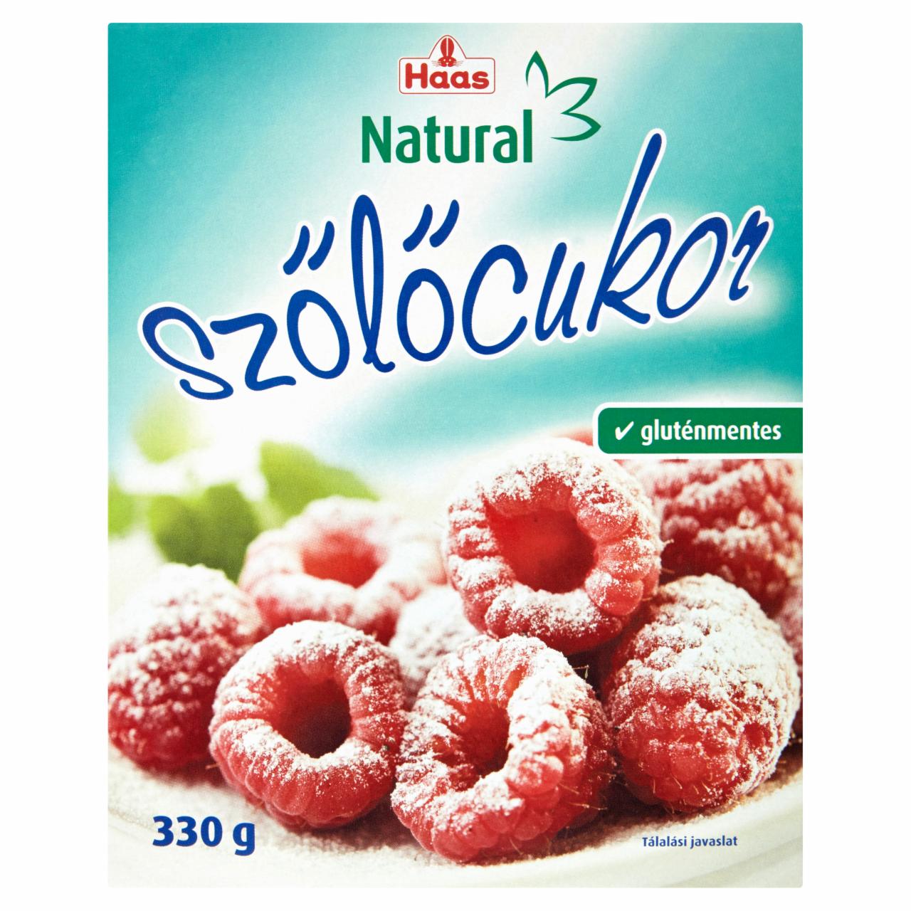 Képek - Haas Natural gluténmentes szőlőcukor 330 g