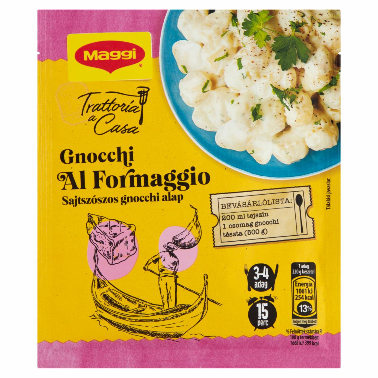 Képek - Maggi Trattoria a Casa Sajtszószos gnocchi alap 28 g