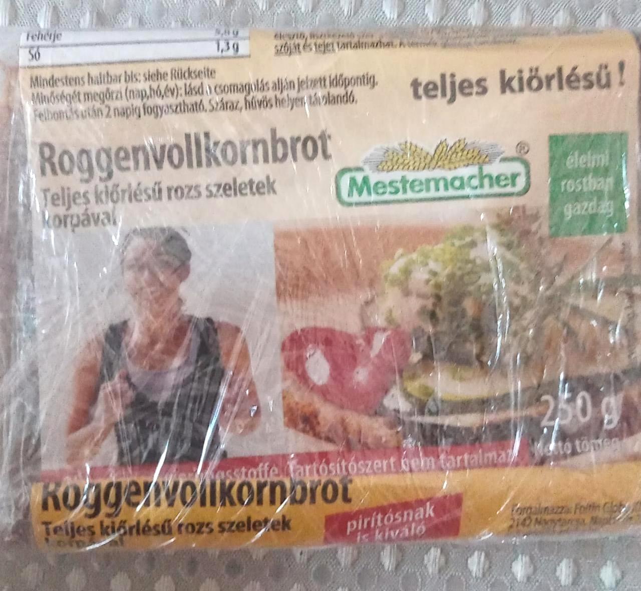 Képek - Teljes kiőrlésű kenyér Mestemacher